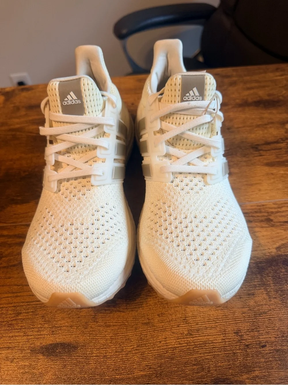 adidas Womens Ultraboost Sneakers - Off-White/Cream 9.5W